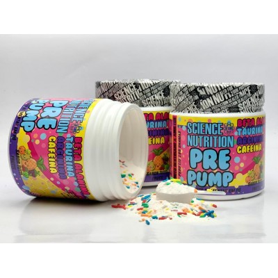 PRÉ-PUMP TUTTI-FRUTTI 165G